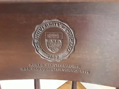 S Bent & Bros GardnerMA. Famed Author & Professor Chair University Of Chicago  • $795