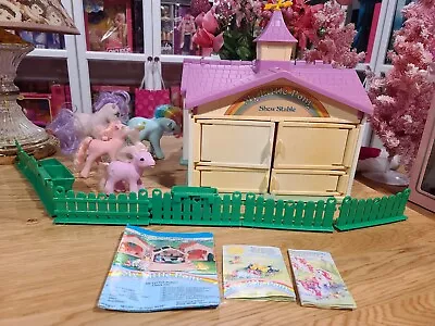 New! Vintage My Little Pony House Set Horses & Accessories! • $325