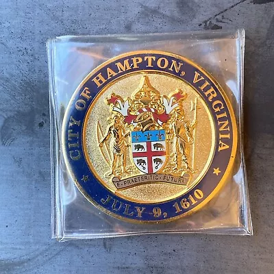 $14.99 • Buy City Of Hampton VA CALEA Conference Challenge Coin Medal