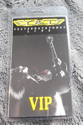 Y&T Yesterday & Today Live Promotional Lanyard 1990 Metal Blade Records • $8