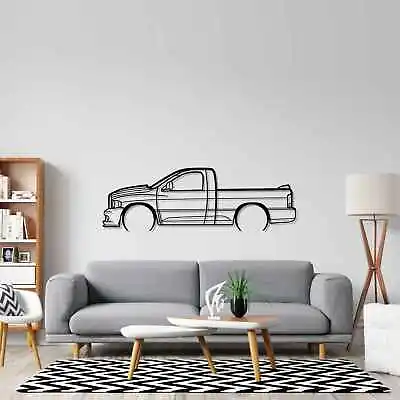 Wall Art Home Decor 3D Acrylic Metal Car Auto Poster USA Silhouette RAM SRT • $89.99