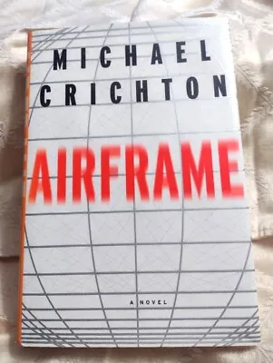 Airframe By Michael Crichton - Knopf - 1996 HC/DJ - 1st Trade Edition • $5.99
