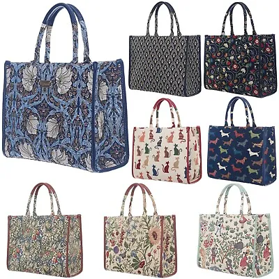 Signare Tapestry Tote City Bag Shoulder Bag Casual Work Handbag For Women • £43.99