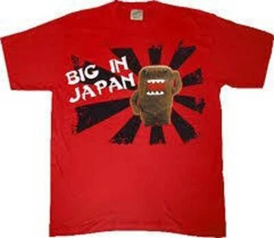 $9.99 • Buy Domo Domo-Kun Big In Japan T-shirt