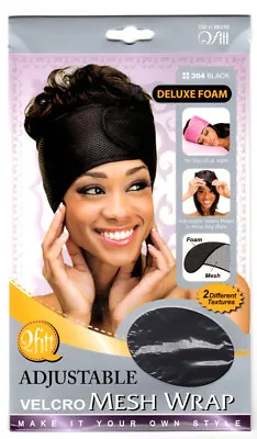 M&M HeadGear Qfitt Adjustable VELCRO® Brand Fastener Mesh Wrap Deluxe Foam #304 • $6.99