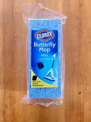 Clorox Butterfly Mop Refill Antimicrobial Sponge Push Button Replacement Sealed • $14.99
