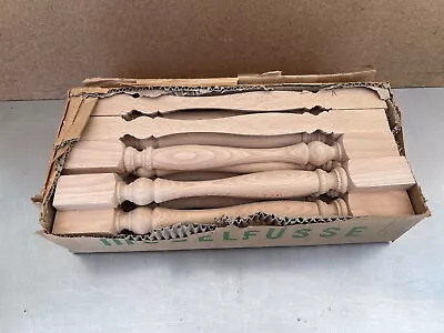 Lot Of NOS Balusters 1/2 Round  Wood Spindles Banisters Railing West Germany • $180