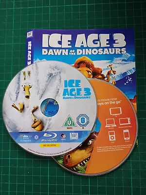 Ice Age 3: Dawn Of The Dinosaurs - Blu-ray - Discs & Sleeve Only - Free Uk P&P • £1.70