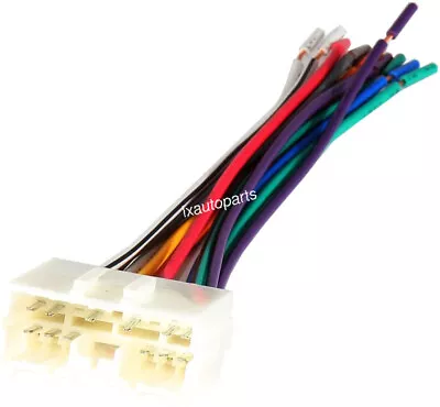 For 1992-up Mitsubishi Car Stereo Wiring Harness Wire Aftermarket Radio Install • $8.99