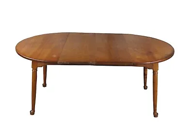Cushman Colonial Maple Country Farmhouse Extendable Dining Breakfast Table • $998.75