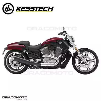 VRSCF 1250 V-Rod Muscle Harley Exhaust KESSTECH Black 926406762 • $2436.06