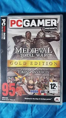 Medieval Total War.  GOLD EDITION  Viking Invasion PC CD-Rom | FREE POST • £6.89