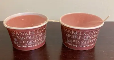 2 Count - Yankee Candle Kindle Scented Candles Firestarters  2.5 Oz Cups • £5.77
