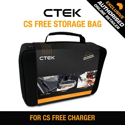 CTEK Protective Carry Case For CS FREE Portable Battery Charger Storage Bag • $96