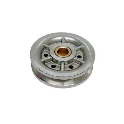 Marine Boat Stainless Steel T304 3  Sheave Wire Rope Pulley Brass Brushing  • $42.99