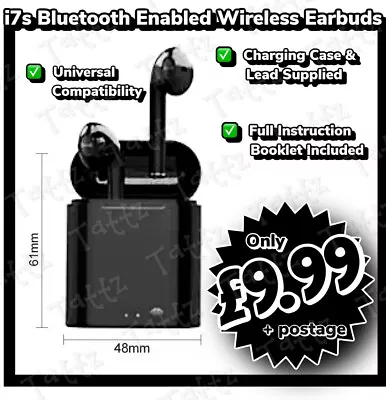 Wireless Earbuds • £9.99