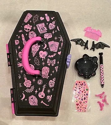 NEW_Coffin_Monster High Doll Gore-ganizer Draculaura G3_Storage Case Accessories • $19.95