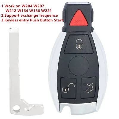 Xhorse MB FBS3 BGA Keyless Go Key For Mercedes-Ben W204 W207 W212 W164 W166 W221 • $61.96