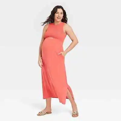 Cut Out Maternity Bodycon Dress - Isabel Maternity By Ingrid & Isabel Berry XL • $17.60
