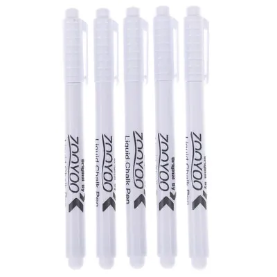 3PCS New White Liquid Chalk Pen Marker Chalkboard Blackboard Pen E'mj • $2.04