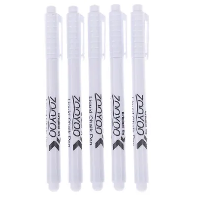 3PCS New White Liquid Chalk Pen Marker Chalkboard Blackboard Pen Er.hap • $2.72