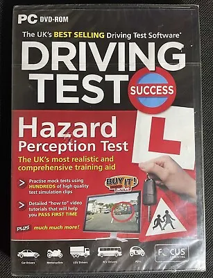 £4.24 • Buy Driving Test Success Hazard Perception PC (New And Sealed)