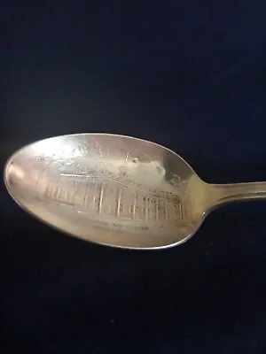 Vintage George Washington Mt. Vernon Virginia Silver Plate Spoon Wm. Rogers • $45