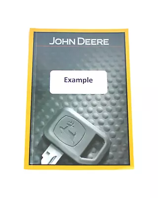 John Deere 380 Forklift Operators Manual • $65