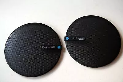 Old School Blaupunkt Blue Magic Speaker Speakers Metal Cover Top Covers Set • $149.73