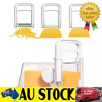 2024 Cheese Cutter Cheese Slicers For Block Cheese Cheese Storage Chopper AU. • $48.57