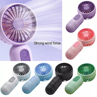 Mini Hand Held Pocket Fan Portable Battery Operated Travel Cooler Fan Summer • $8.39