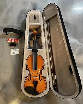 Eastar 3/4 Violin Set Student Fiddle With Case Bow Shoulder Rest • $45