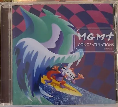 MGMT - CONGRATULATIONS (2010 Columbia Records) European Import • $14.99