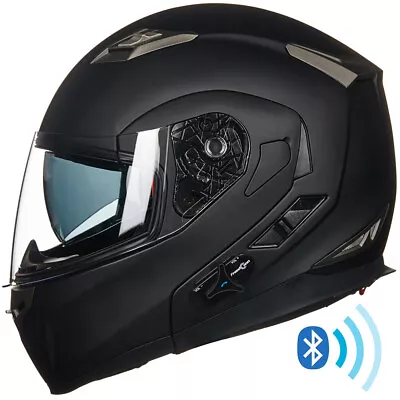 ILM Seller Refurbish Bluetooth Modular Full Face Motorcycle Helmet Intercom DOT • $84.99