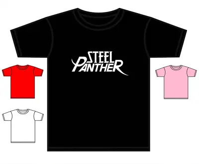 BASIC SHIRT Steel Panther Band Unisex Shirt All Sizes All Color TA4317 • $23.74