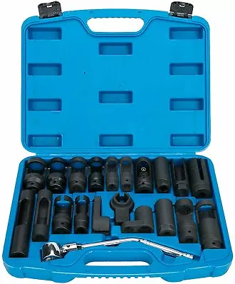 21Pc Oxygen Sensor Socket Set Sensor Oil Pressure Sending Unit Removal Tool Kit • $98.68