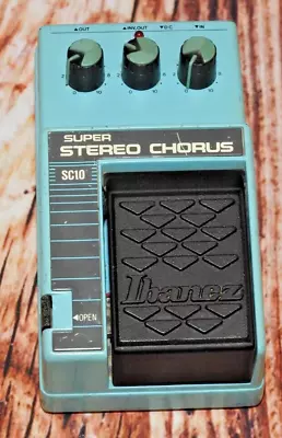 Ibanez Super Stereo Chorus SC10 Guitar Effect Pedal - Vintage 1980's Japan Made • $129