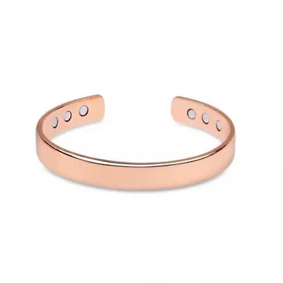 Copper Magnetic Bracelet Arthritis Pain Relief Energy Women Men US • $6.99