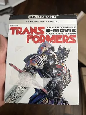 Transformers: The Ultimate 5-Movie Collection (Ultra HD) + DIGITAL!! • $38