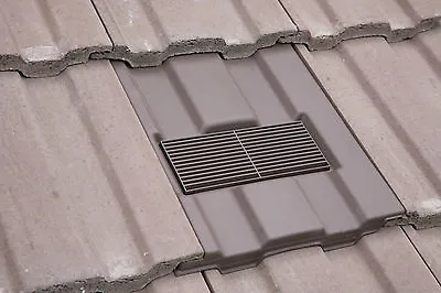 £39.99 • Buy Roof Tile Vent For Redland Renown - 5 Colours - Optional Flexi Pipe + Adaptor