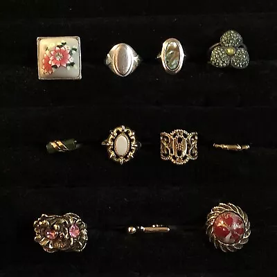 Costume Jewelry Ring Lot - Avon Sarah Coventry • $23.50