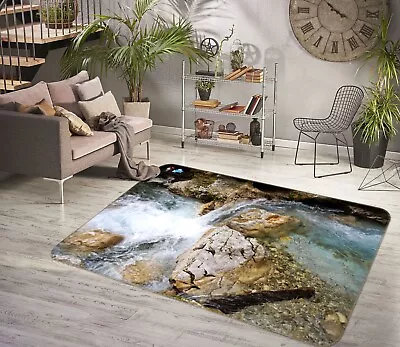 3D Simple Clear Water ZHUA3046 Game Non Slip Rug Mat Photo Carpet Vera 2023 • $32.10