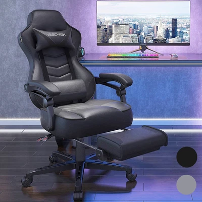 £116 • Buy Executive Gaming Chair Office Ergonomic Computer Desk Swivel Massage Recliner