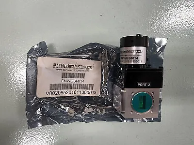 $575 • Buy Fairview Microwave FMWG6014 WR75 Waveguide Switch NEW!!
