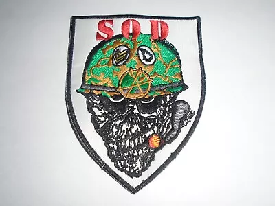 Stormtroopers Of Death S.o.d. Sargent D Embroidered Patch • $6.99