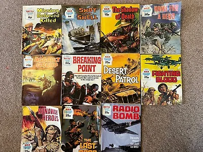 War Picture Library Comics Job Lot • £10