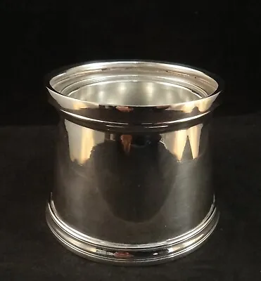 1922 English Mappin & Webb Sterling Container Barrel Box 184 Gr.-  3  • $125