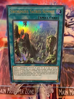 Yugioh X1 Swordsoul Sacred Summit 1st Edition MAMA-EN042 Ultra Rare (NM!) • $1.99