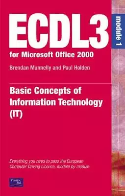 ECDL 2000: Module 1 (ECDL3 For Microsoft Office 95/97) By Paul Holden Sharon M • £4.63