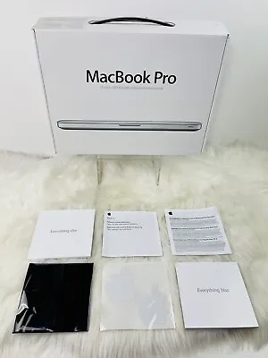 MacBook Pro Empty Box - For A1278 13  Inch Notebook Manual And Stickers Included • $35